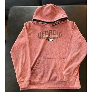 Georgia Bulldogs Athletics Youth Hoodie Pullover Red Size XL‎ - Super Soft